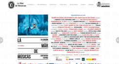 Desktop Screenshot of lamardemusicas.com